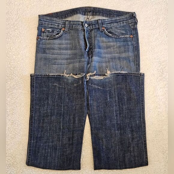 VGUC, 7 For All Mankind, womens jeans. Size 31 - Picture 4 of 4